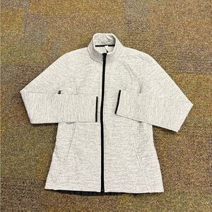 Lululemon Jacket Women’s size 6 gray going places full zip sweatshirt